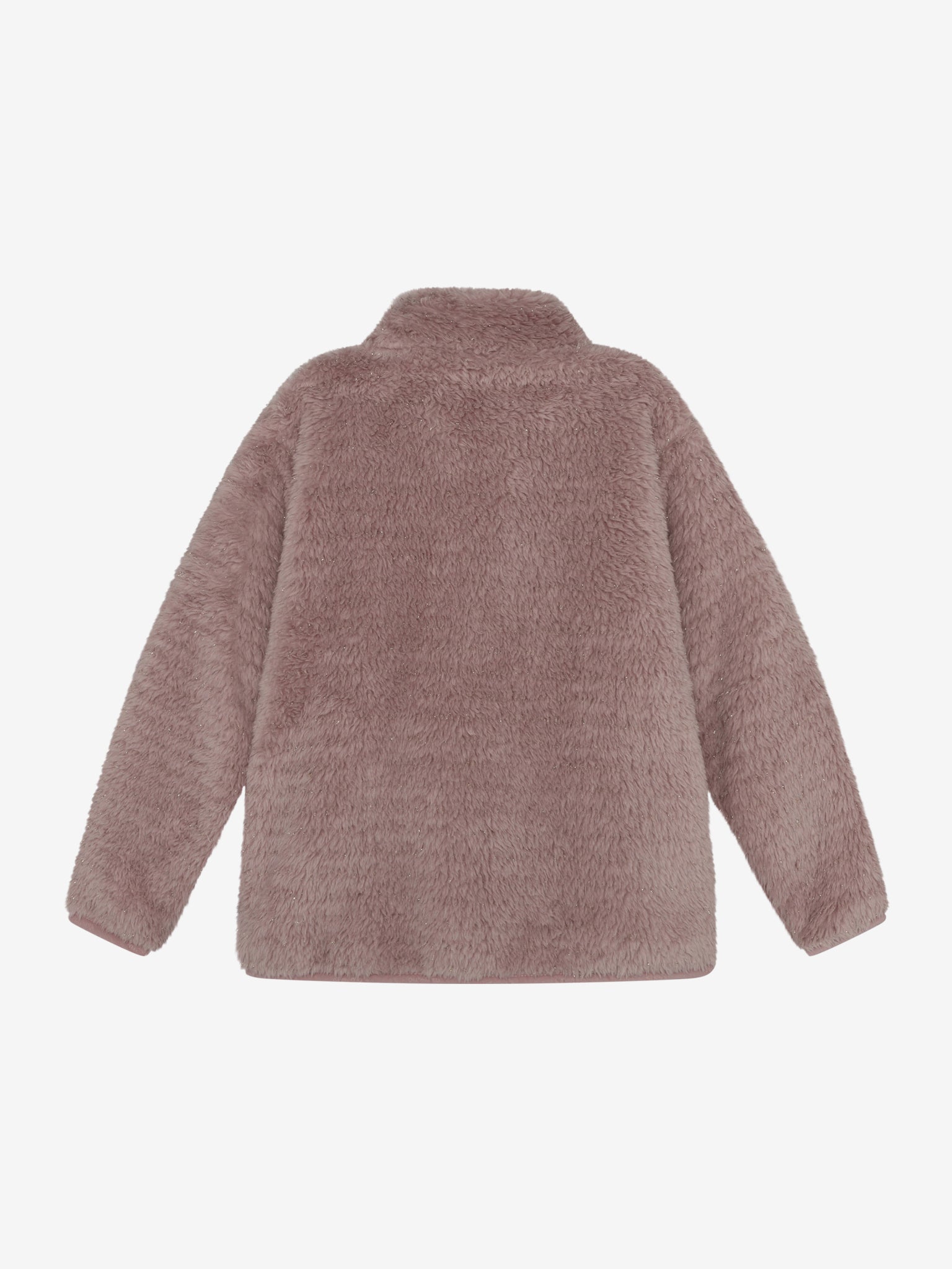124473 Minymo Teddy Jacket Glitter - Fawn