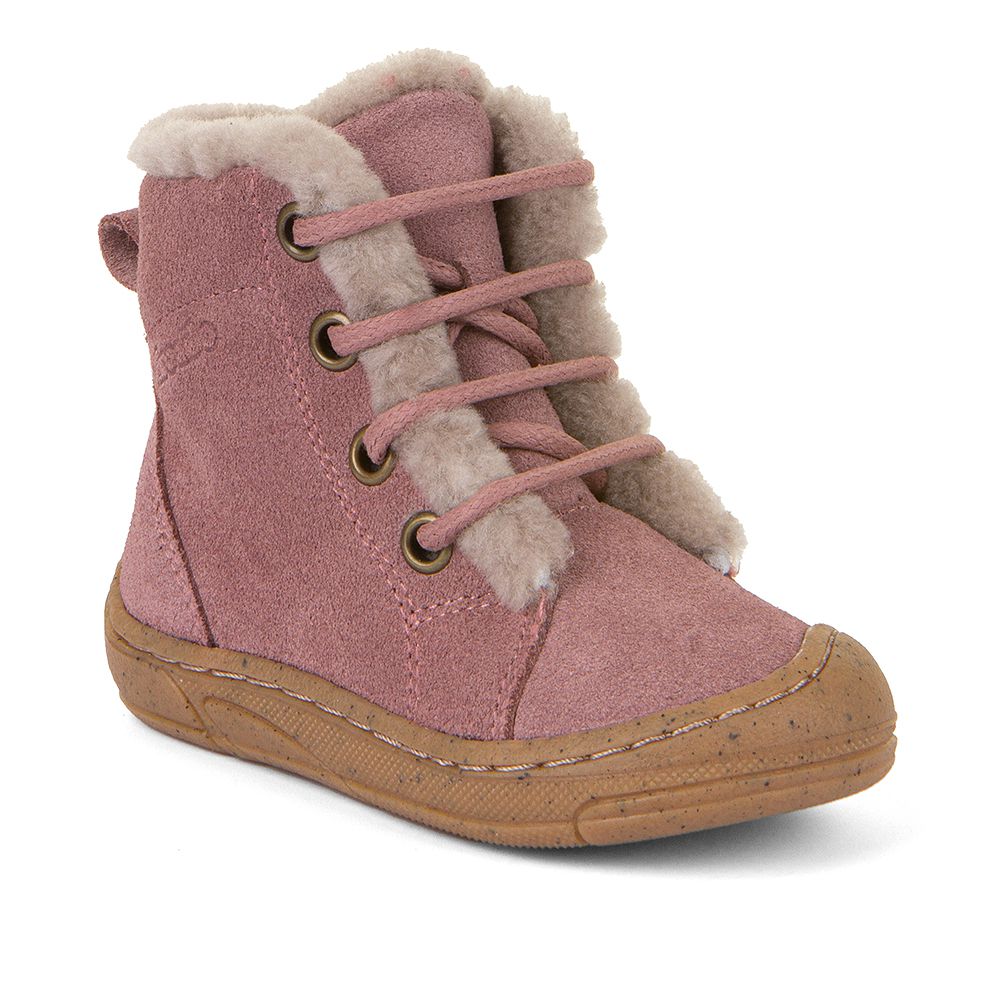 (G2110125) Froddo Children's Ankle Boots - MINNI SUEDE Pink