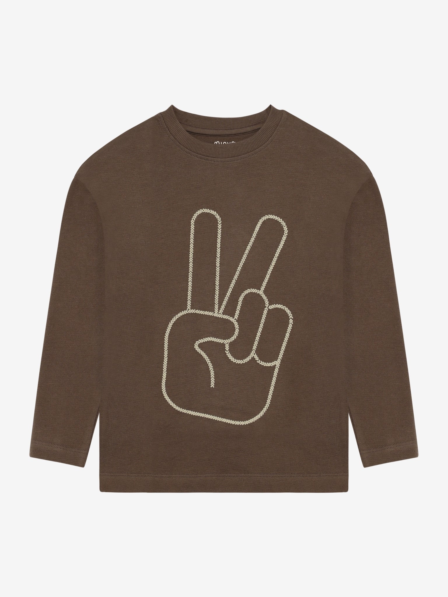 134402 T-Shirt LS - Chocolate Chip