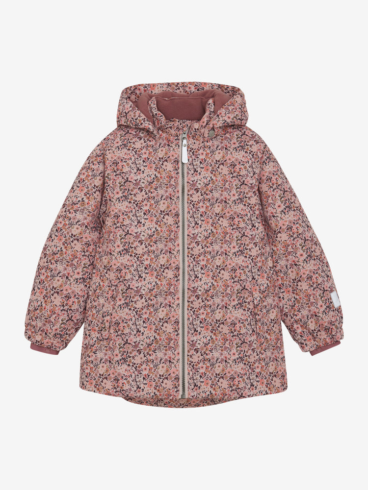 (164000/164003) Snow Jacket AOP - Peach Whip
