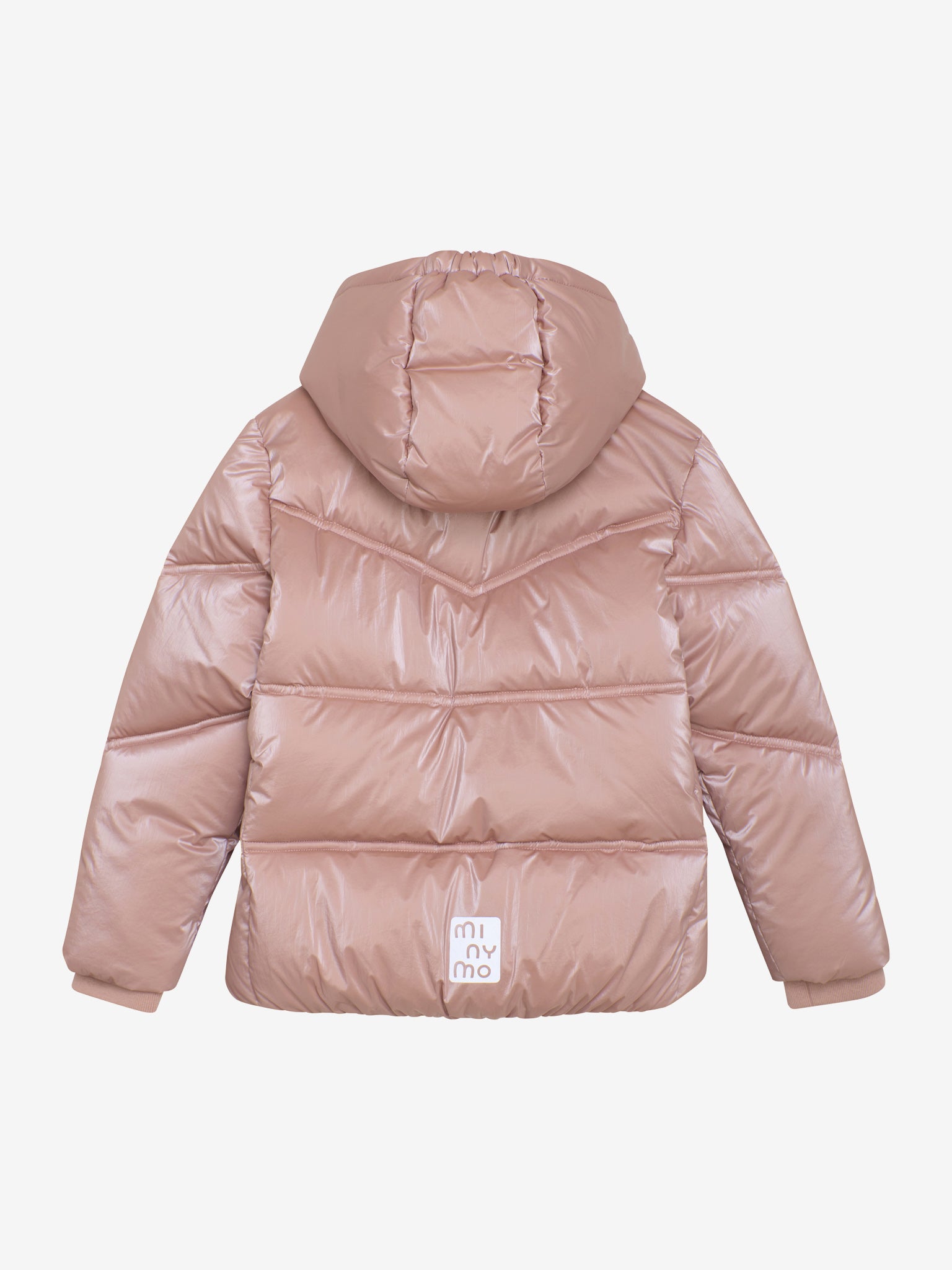 (164034) Quilted Shiny Jacket - Misty Rose - MintMouse (Unicorner Concept Store)