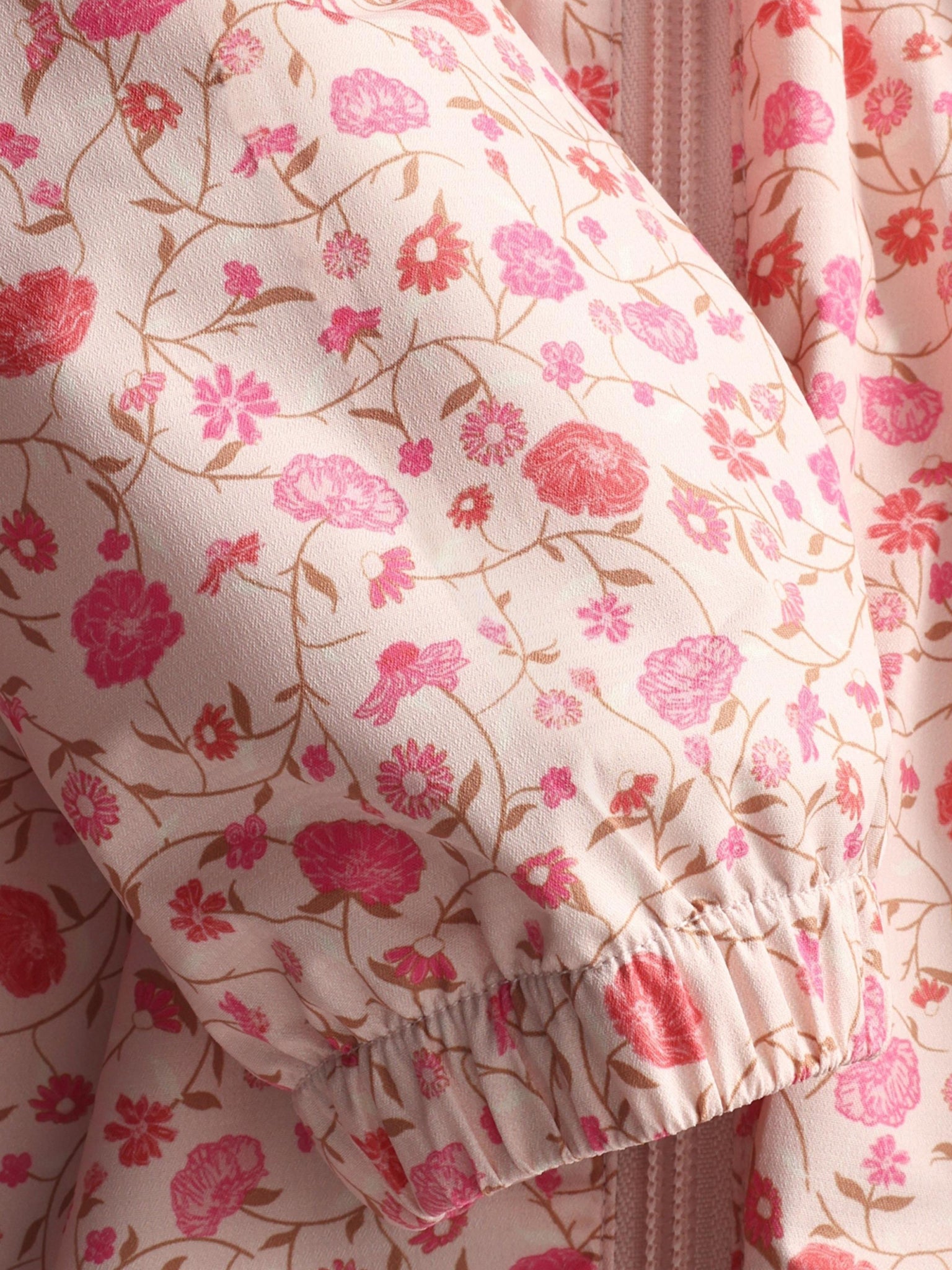 164200 Baby Jacket AOP - Peach Whip