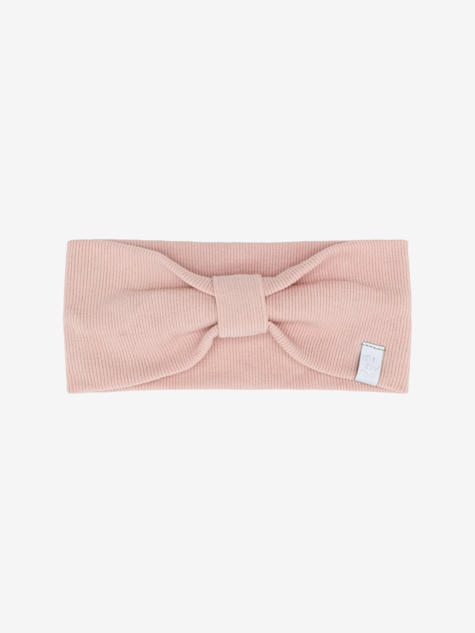 164215  Minymo - Headband Rib - Peach Whip