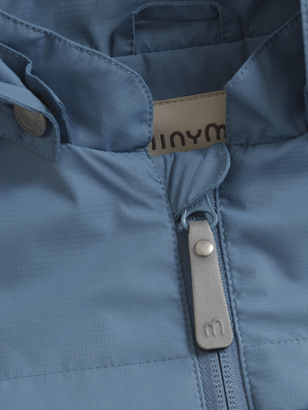 164217 Minymo Jacket Solid - Blue Shadow