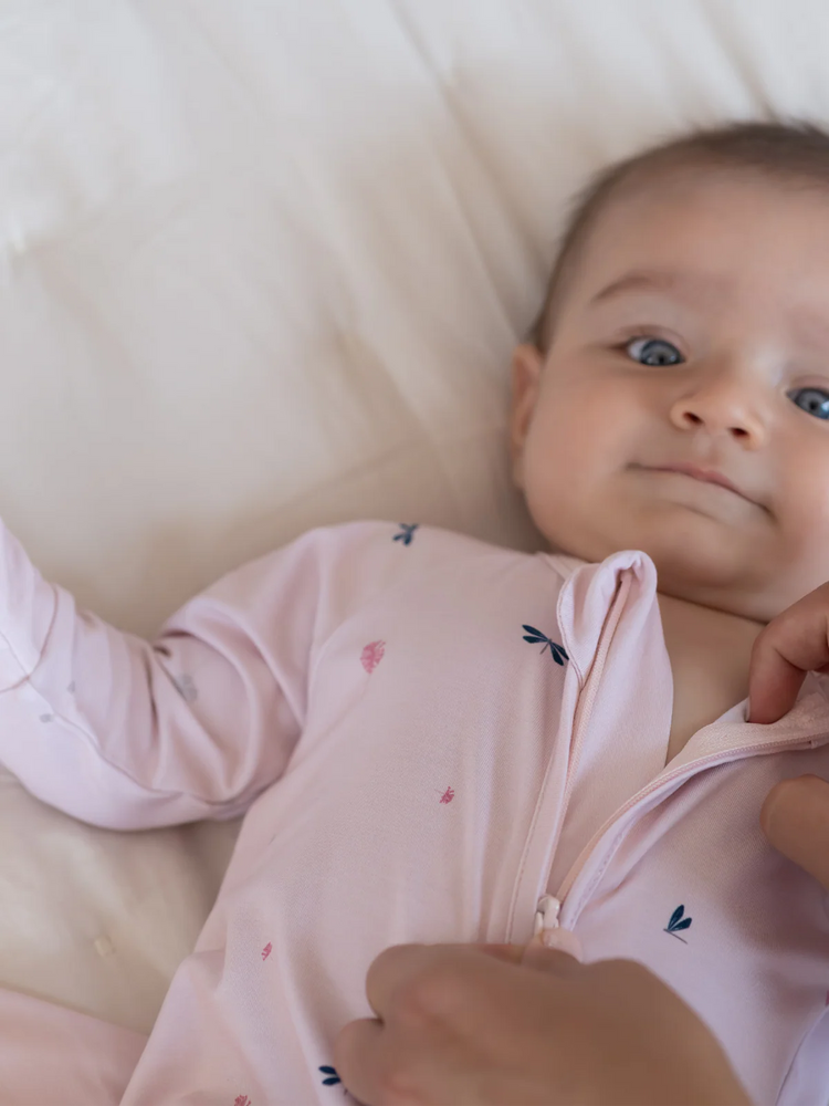 Wild Pink Bamboo Zippy Romper - MintMouse (Unicorner Concept Store)