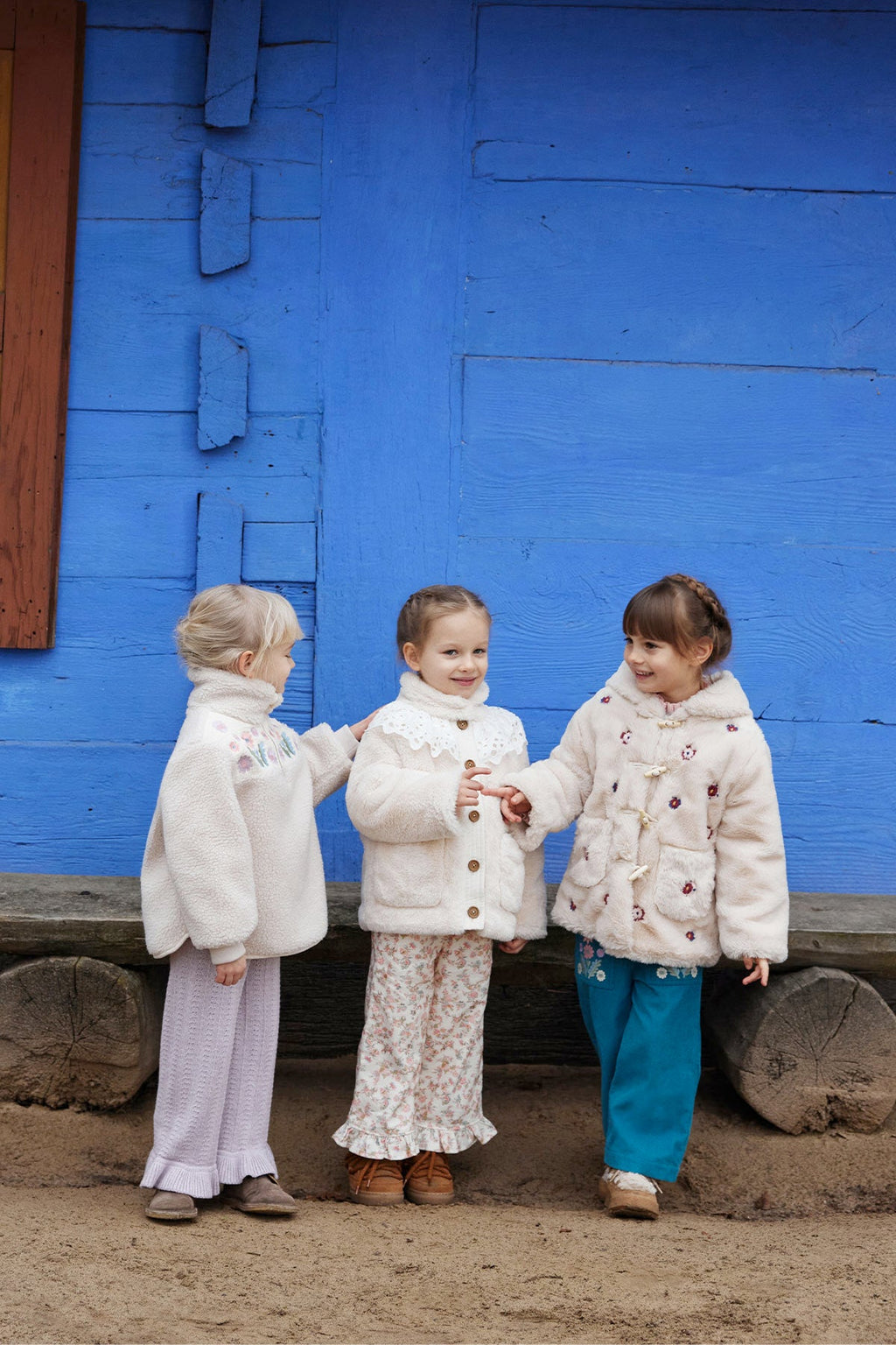 Pants Floralia - Blue