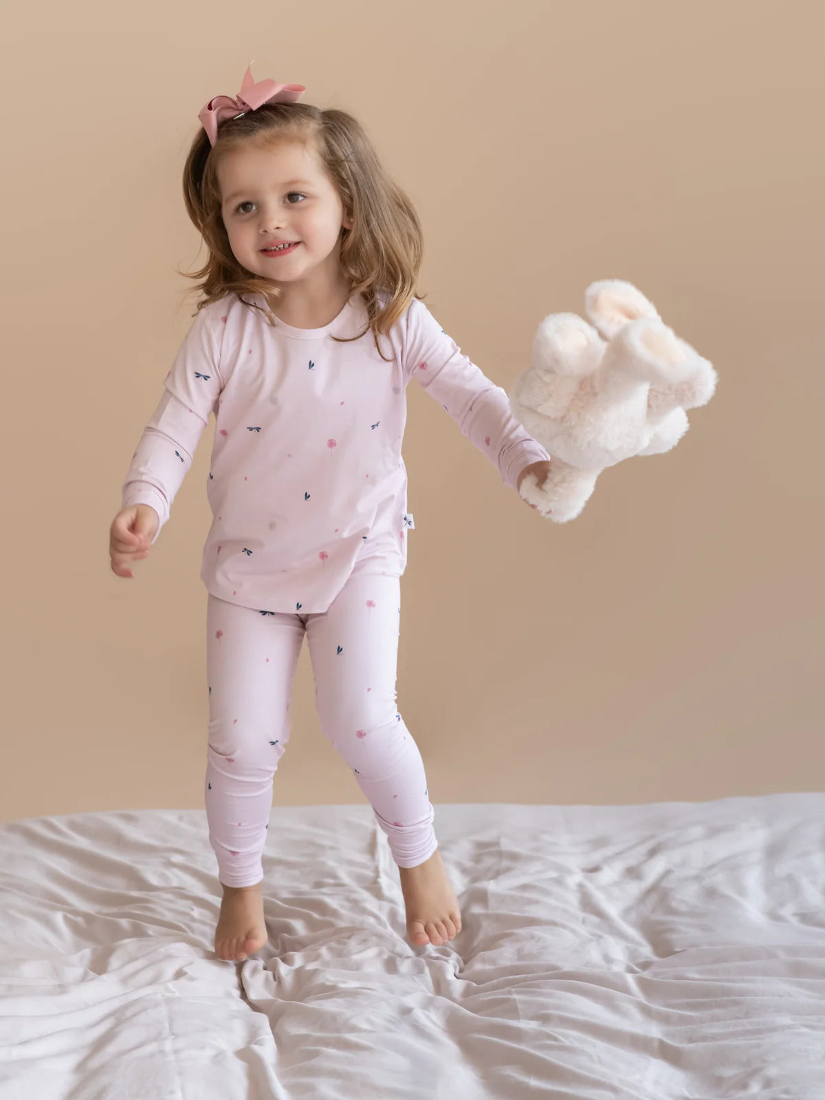 PJ054 Wild Pink Bamboo Two-pieces Set - MintMouse (Unicorner Concept Store)