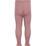 (182-52F) Arona- leggins wool - Rose