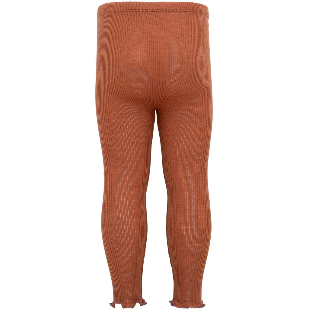 (182-52F) Arona- leggins wool - Rust - MintMouse (Unicorner Concept Store)