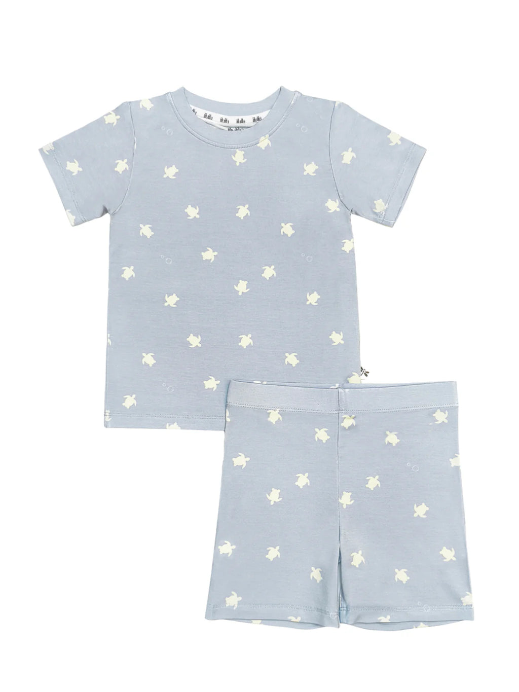 PJ064 Short Sea Turtles Bamboo Two-pieces Set - MintMouse (Unicorner Concept Store)