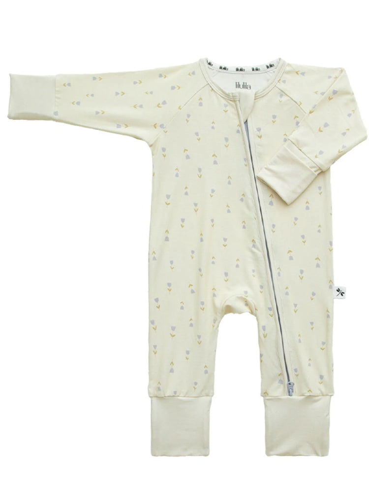 Tulips Bamboo Zippy Romper