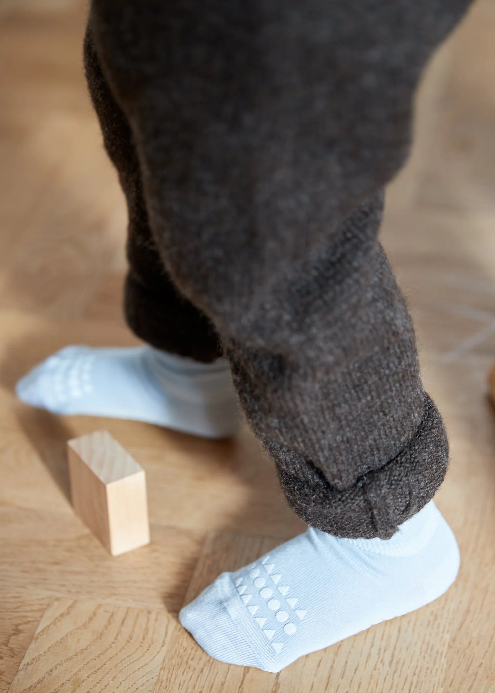 Non-slip grip socks bamboo - Sky blue - MintMouse (Unicorner Concept Store)