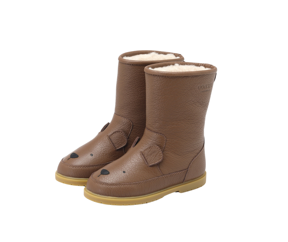 Wadudu Classic Boots | Bear | Cognac Leather (2022001)