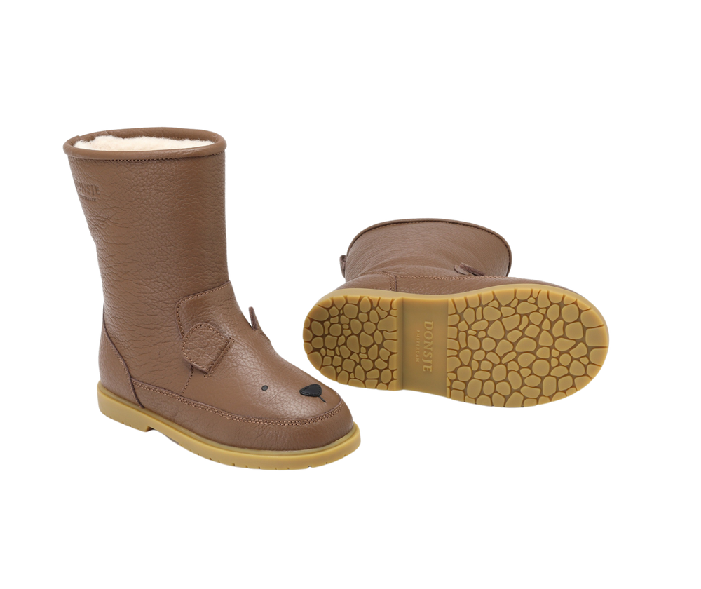 Wadudu Classic Boots | Bear | Cognac Leather (2022001)