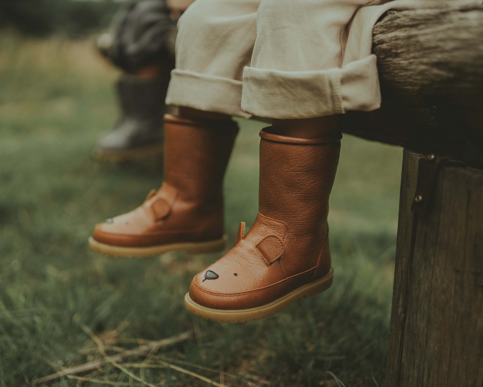 Wadudu Classic Boots | Bear | Cognac Leather (2022001) - MintMouse (Unicorner Concept Store)