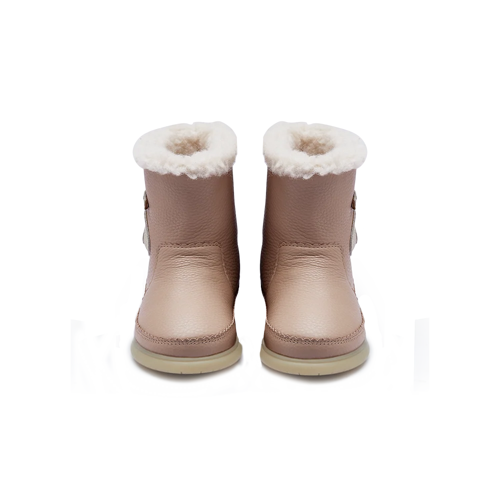 Trene Boots | Swan | Light Rose Leather