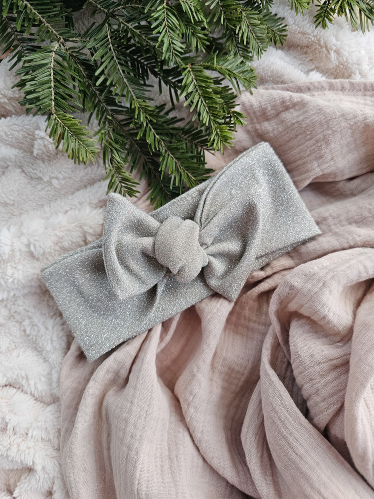 Ribbed headband -SHINY CHRISTMAS
