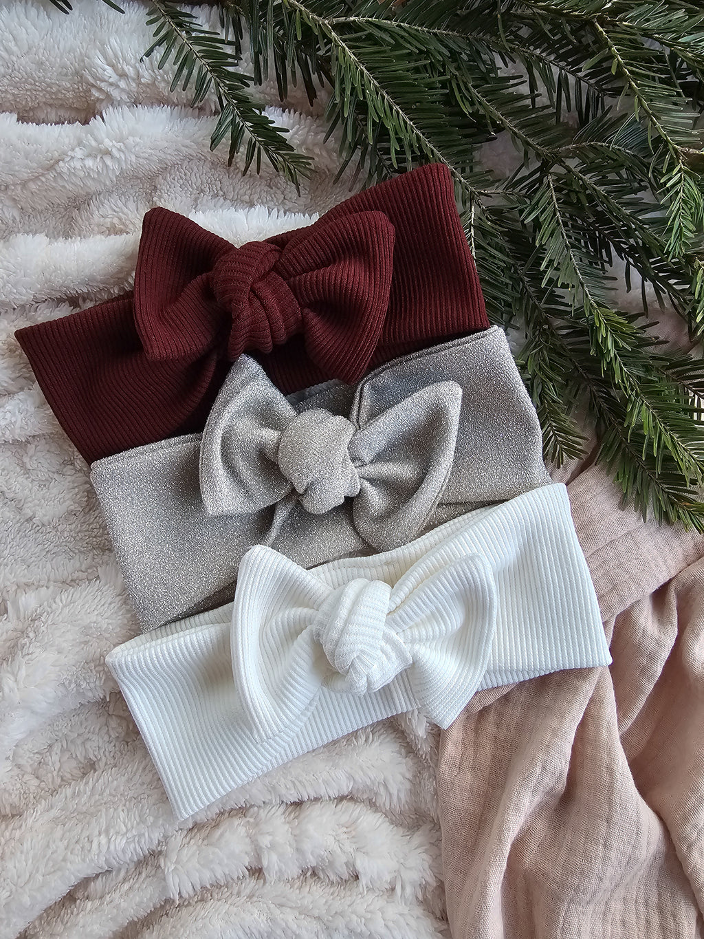 Ribbed headband -SHINY CHRISTMAS - MintMouse (Unicorner Concept Store)