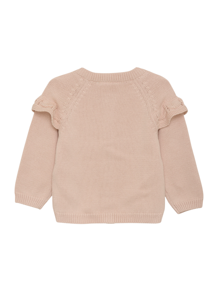 (210290) Cardigan Knit - Peach Whip