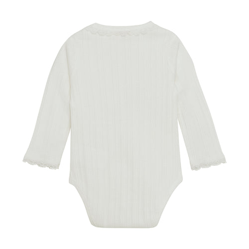 (210323) Body LS Pointelle - Egret - MintMouse (Unicorner Concept Store)
