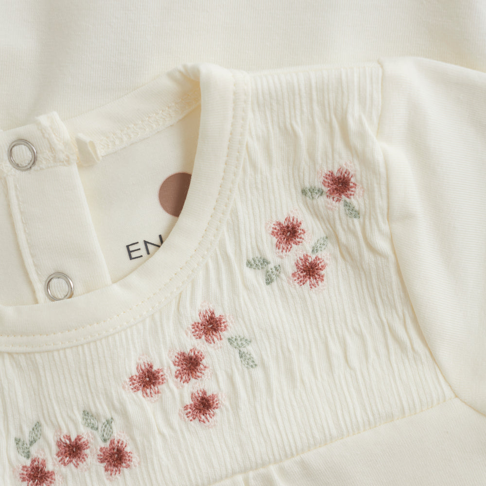 (210326) Body SS Embroidery - Egret
