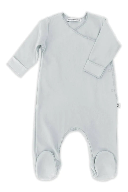 Pure Jumpsuit with feet- Light Blue 06