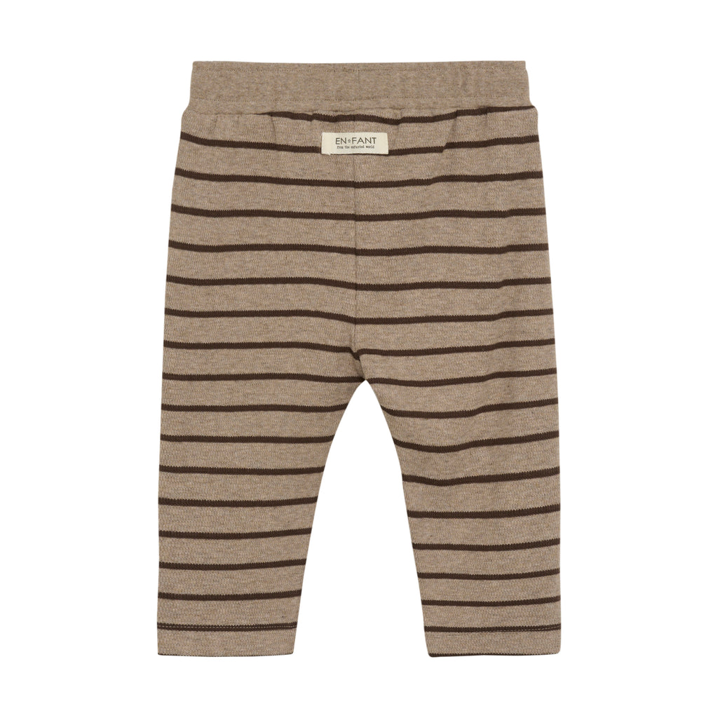 (215275) Pants Sweat Stripe - Pine Bark - MintMouse (Unicorner Concept Store)