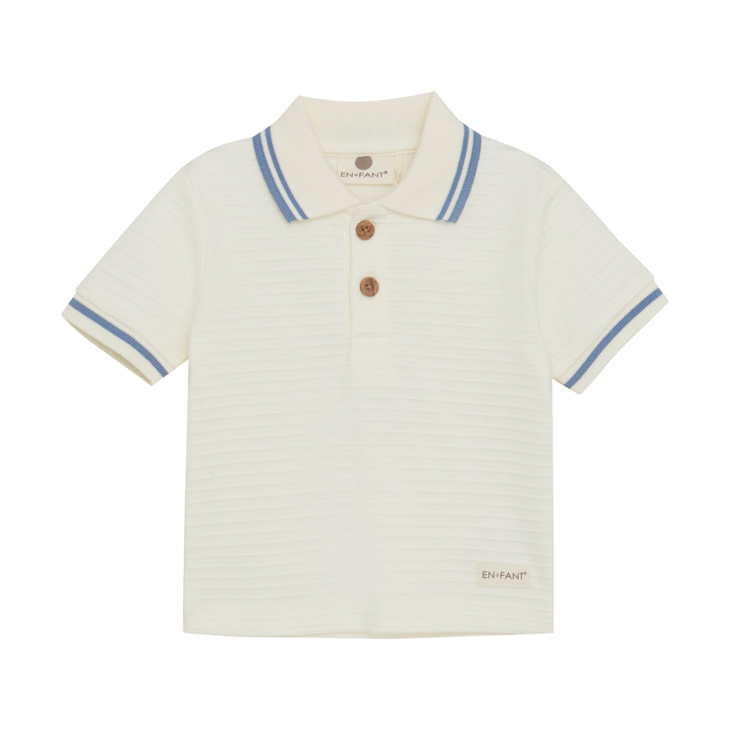 (215288) Polo SS - Egret - MintMouse (Unicorner Concept Store)