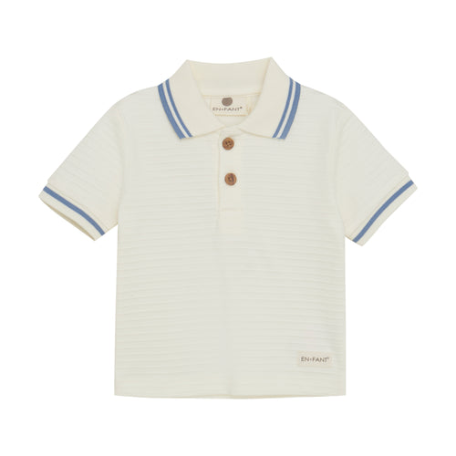 (215288) Polo SS - Egret - MintMouse (Unicorner Concept Store)