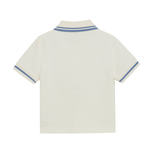 (215288) Polo SS - Egret - MintMouse (Unicorner Concept Store)