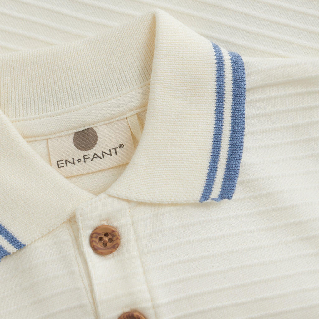 (215288) Polo SS - Egret - MintMouse (Unicorner Concept Store)