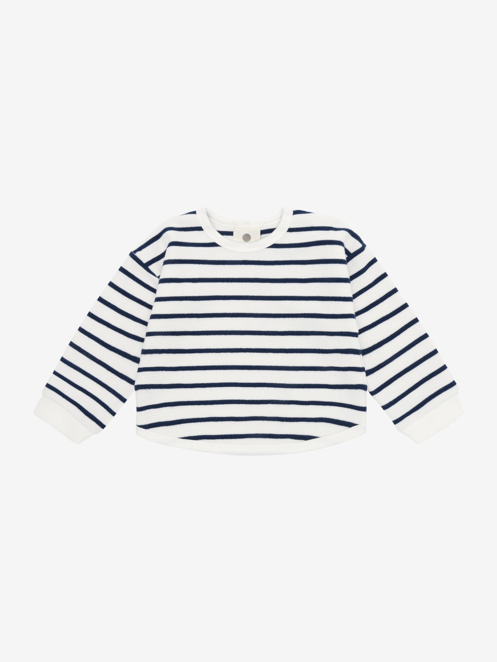 (215399) En Fant - Sweatshirt Stripe - 7649 Medieval Blue