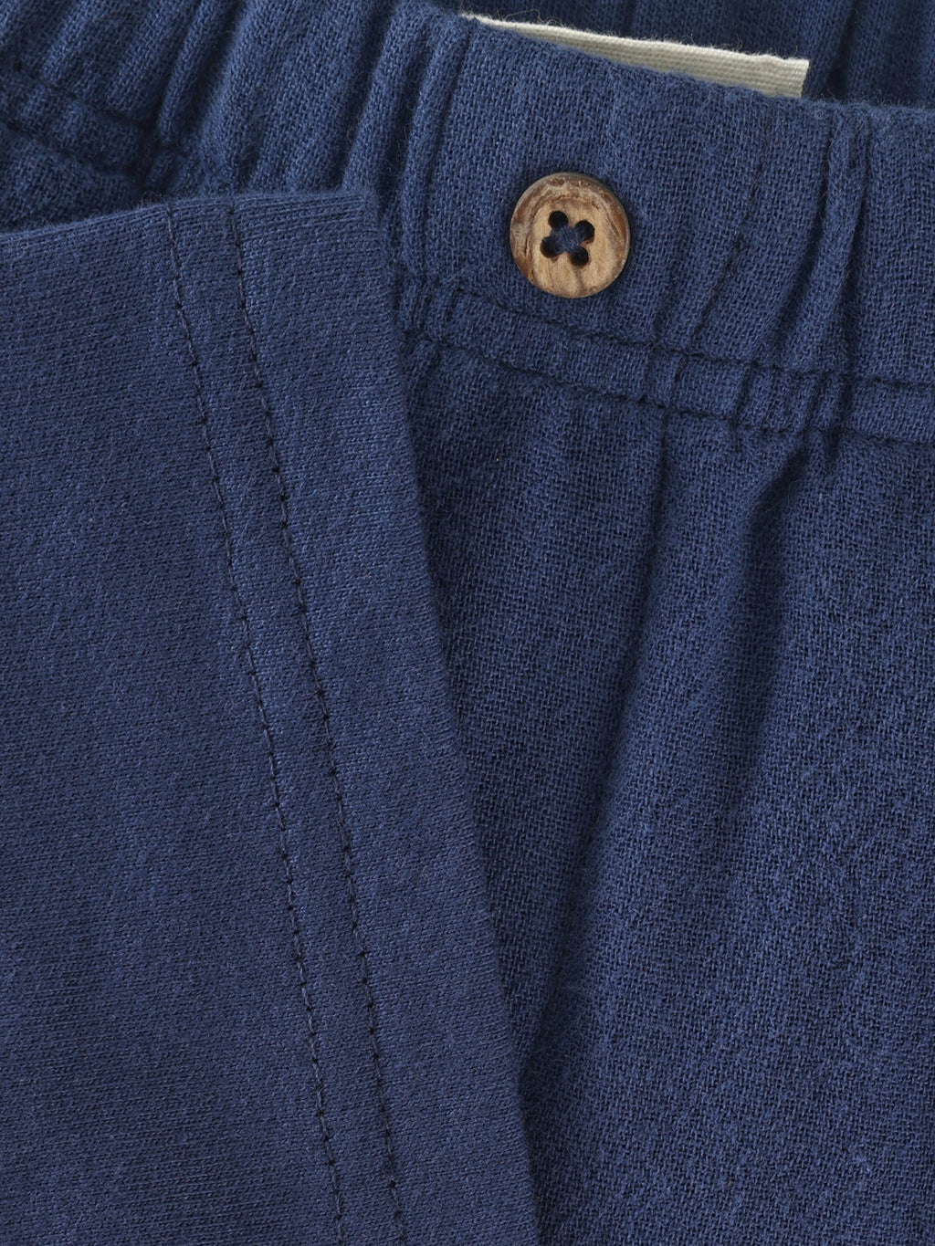 (215406) En Fant - Shorts Muslin - 7649 Medieval Blue