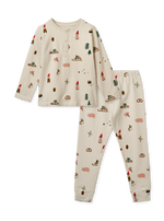 WILHELM PYJAMAS SET HOLIDAYS/SANDY LIEWOOD