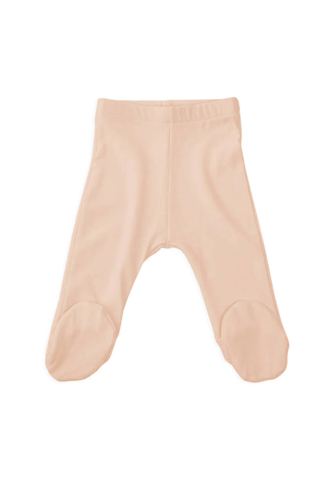 Pure Newborn shorts with feet - Pink