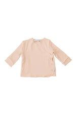 Long Sleeves Crossed Shirt - Pink