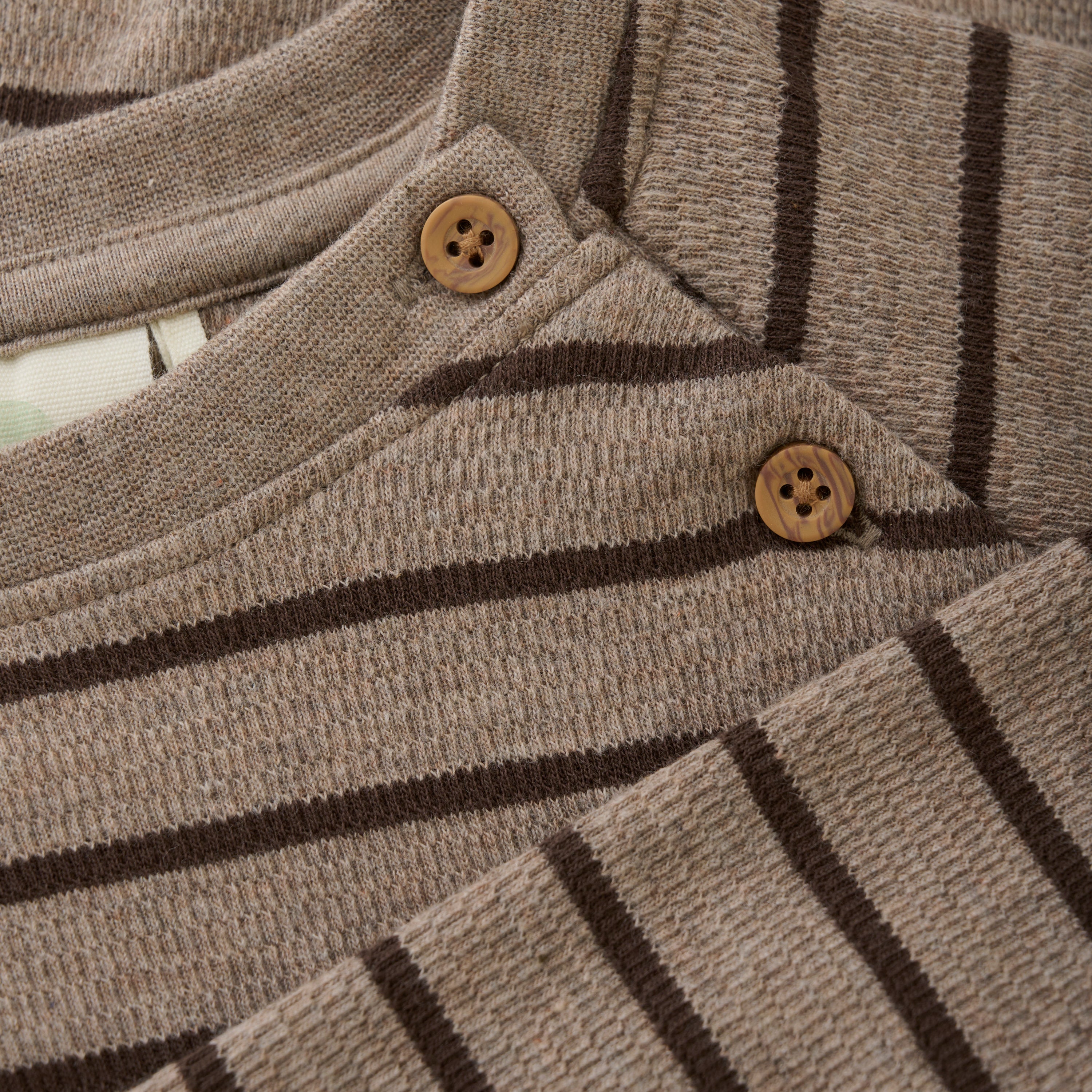 (230474) Sweatshirt Stripe - Pine Bark - MintMouse (Unicorner Concept Store)