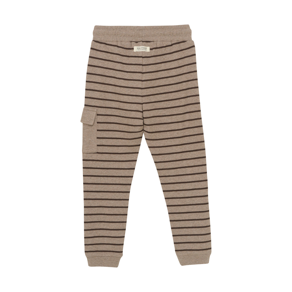 (230484) Pants Sweat Stripe - Pine Bark - MintMouse (Unicorner Concept Store)