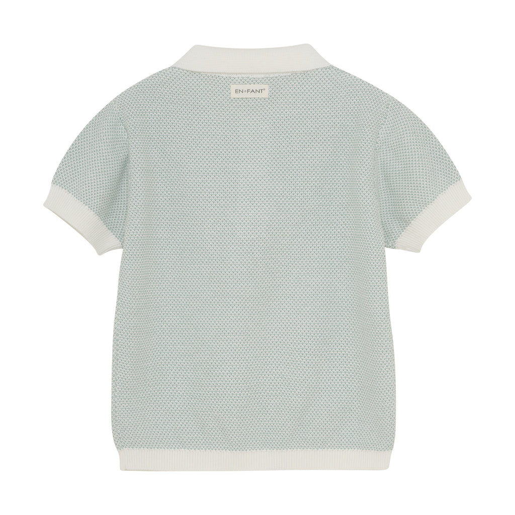 (230539) Knit Polo - Jadeite - MintMouse (Unicorner Concept Store)