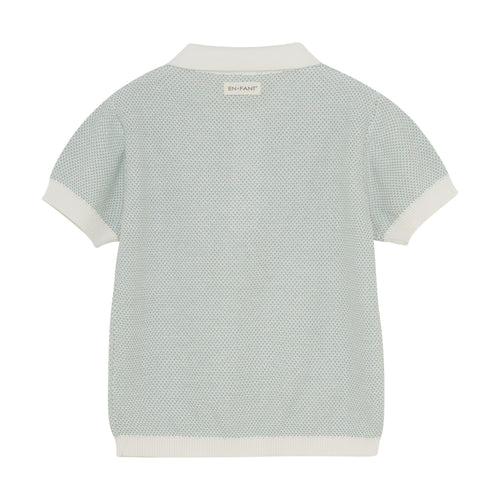 (230539) Knit Polo - Jadeite - MintMouse (Unicorner Concept Store)