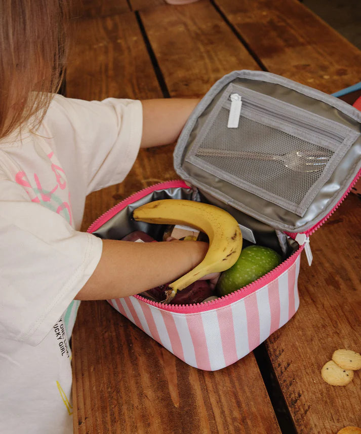 Lunch bag - Pink Stripes - MintMouse (Unicorner Concept Store)