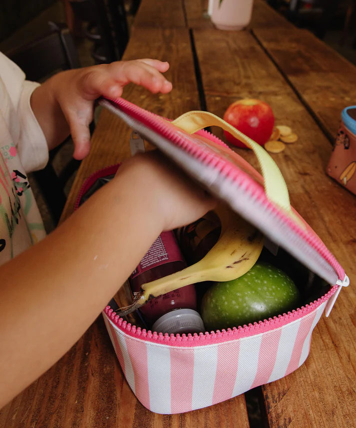 Lunch bag - Pink Stripes - MintMouse (Unicorner Concept Store)