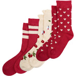 MP31 Bamboo Sock Chili Pepper  3-pack