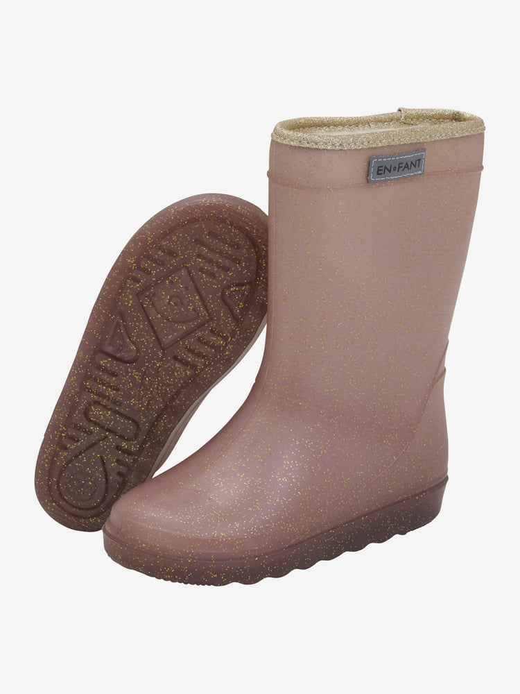 (250381) Thermo Boots Glitter - Rose Taupe
