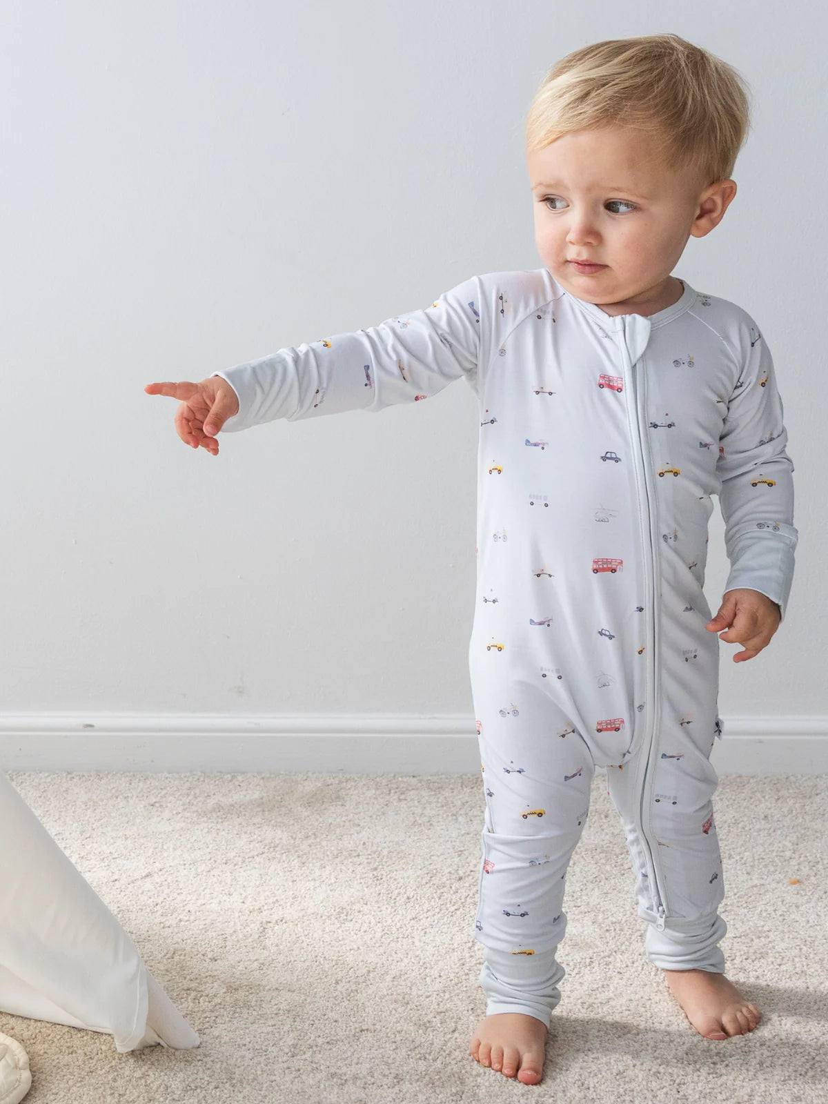 Little Ride Bamboo Zippy Romper - MintMouse (Unicorner Concept Store)