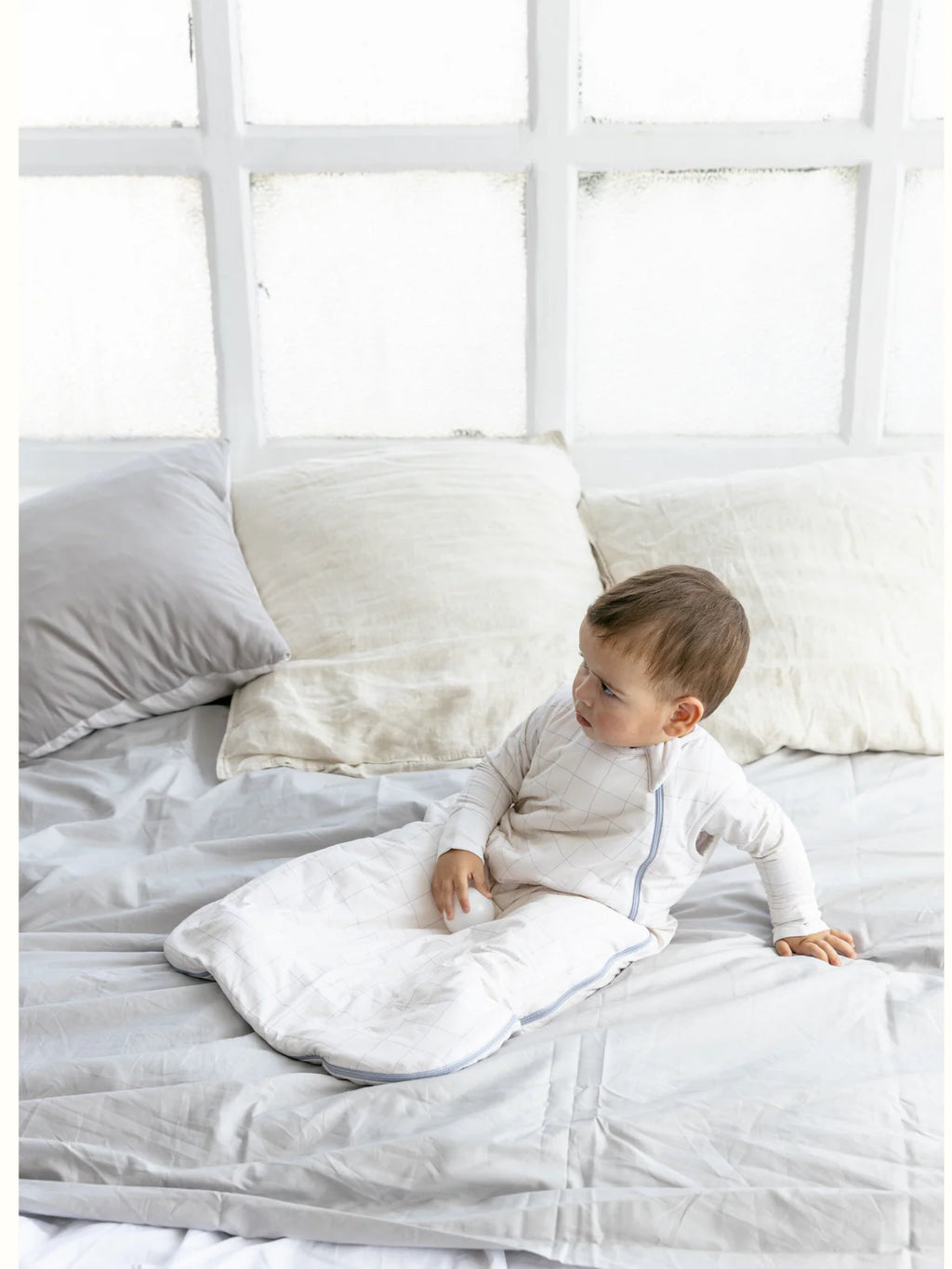 Check Bamboo Sleeping Bag - TOG 2.5 - MintMouse (Unicorner Concept Store)