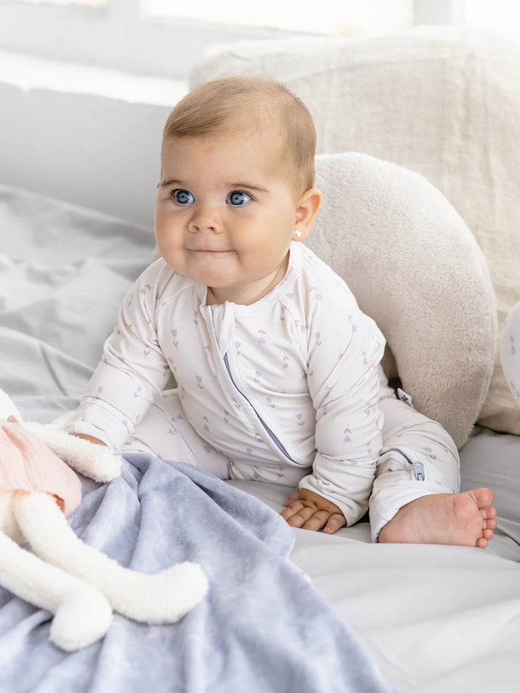 Tulips Bamboo Zippy Romper