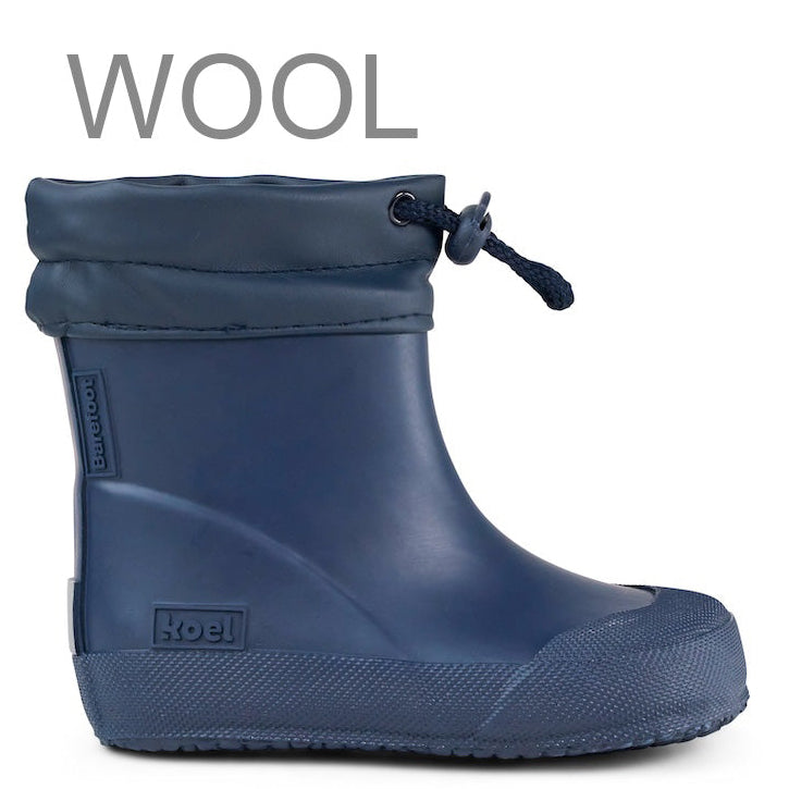 Koel Wibi Solid Wool-Lined Thermo Boots – Blue - MintMouse (Unicorner Concept Store)