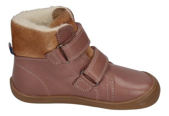 Barefoot Ankle Winter Boot Emil Napa Tex Wool - Old Rose