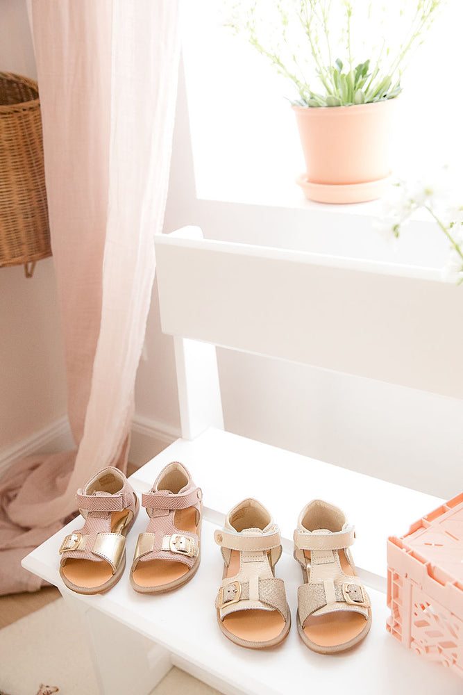 Naturino Quarzo - Sandals Naplak Milk Platinum - Beige